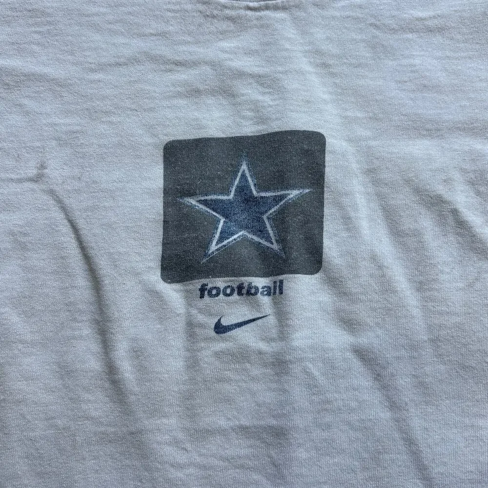 Dallas Cowboys Nike Vintage 90’s NFL Graphic T-Shirt Plays Men’s Size Large